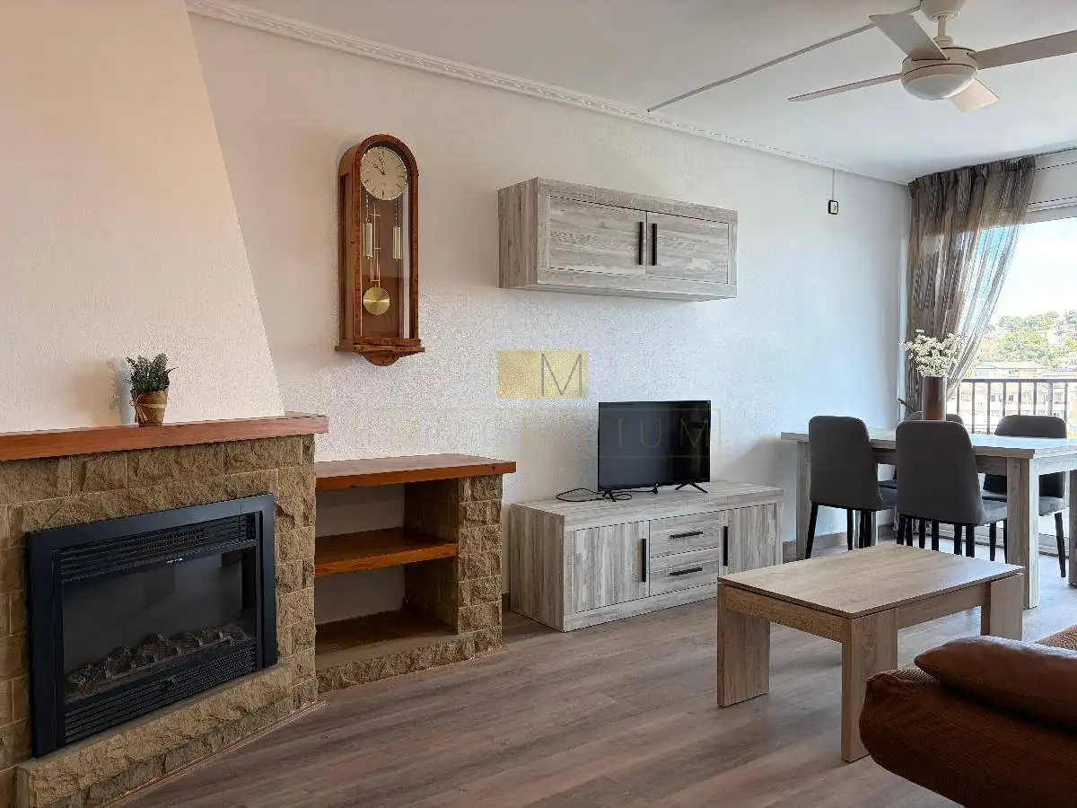 Sala de estar de Ático de alquiler en Cunit con Aire acondicionado, Calefacción y Terraza