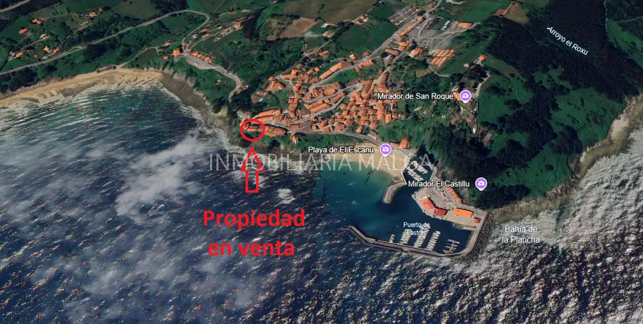 Vista exterior de Piso en venta en Colunga con Calefacción, Parquet y Amueblado