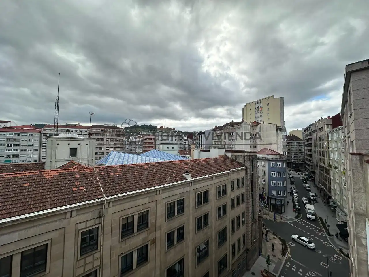 Vista exterior de Pis de lloguer en Ourense Capital  amb Calefacció