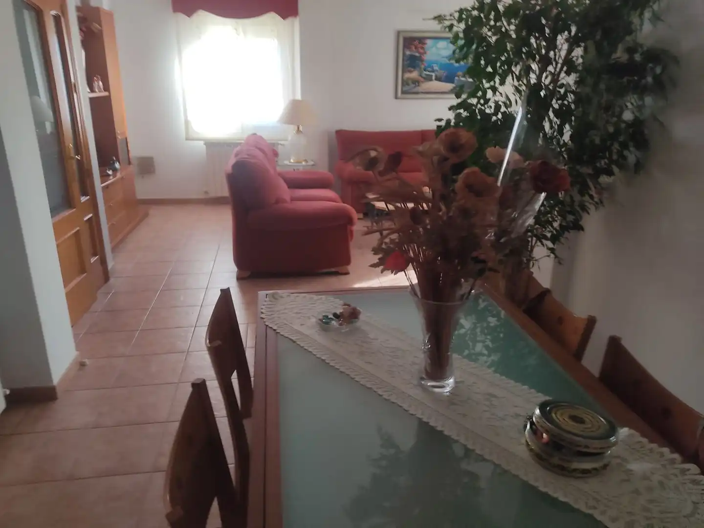 Sala de estar de Casa o chalet de alquiler en Ronda con Aire acondicionado, Calefacción y Jardín privado