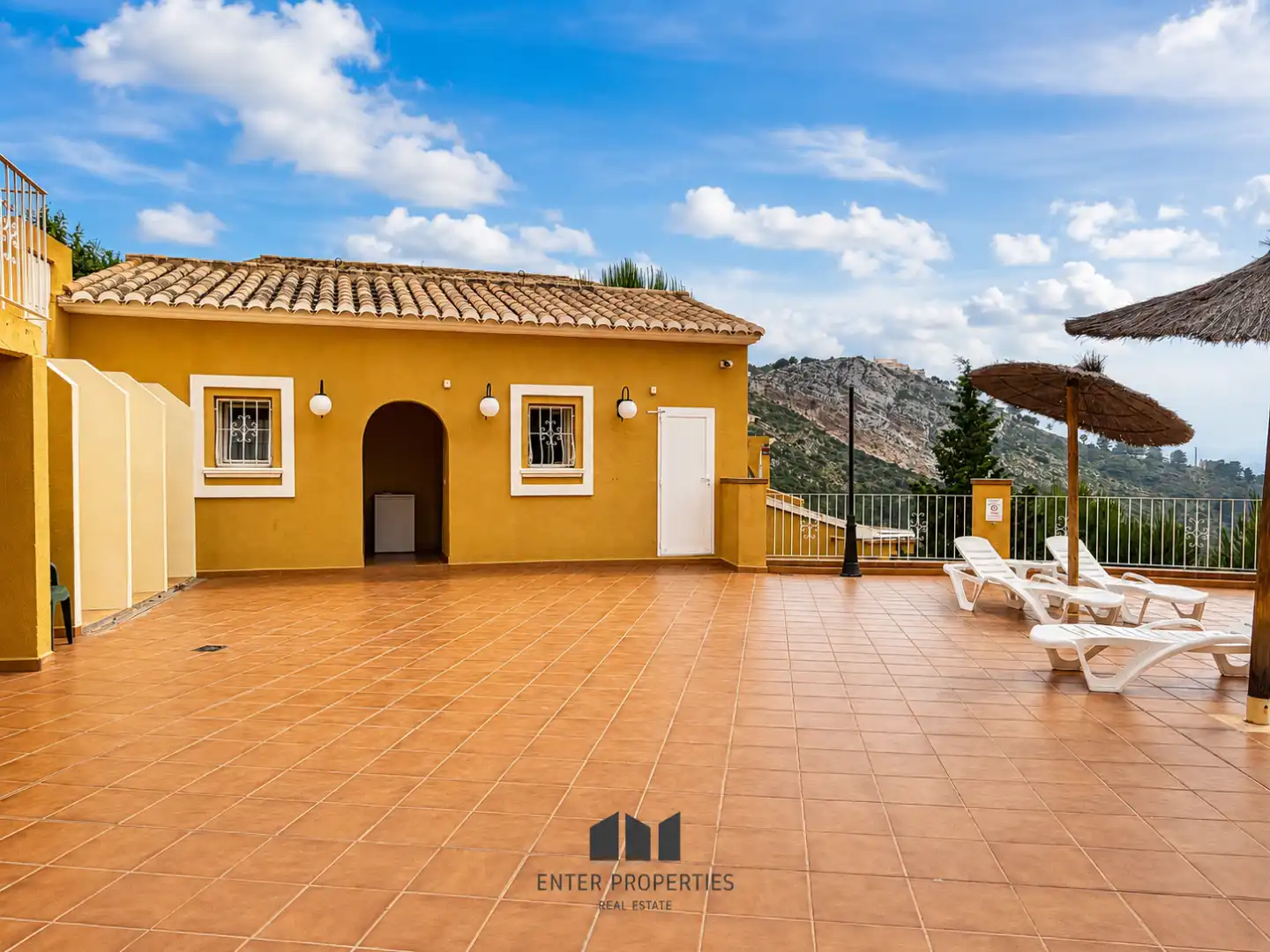 Terrasse von Wohnung zum Verkauf in Benitachell / El Poble Nou de Benitatxell mit Klimaanlage, Heizung und Terrasse