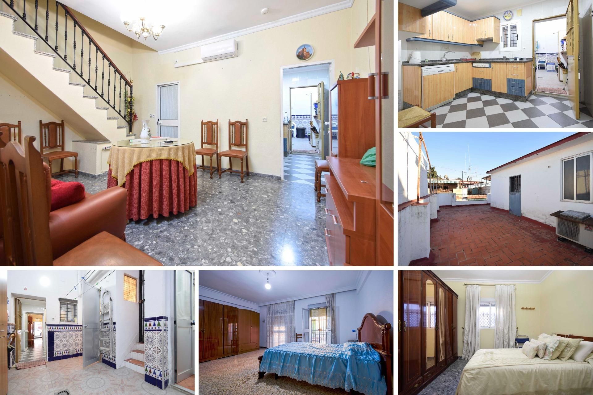 Vista exterior de Casa o xalet en venda en  Sevilla Capital amb Aire condicionat i Traster