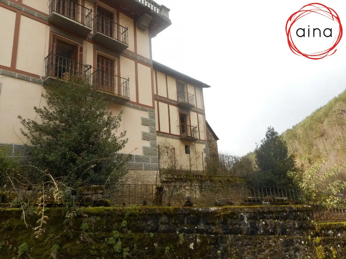 Exterior view of Country homes for sale in Uztárroz / Uztarroze  with Private garden, Terrace and Furnished