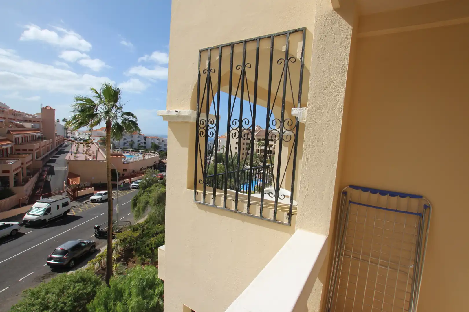 Terraza de Estudio de alquiler en Arona con Amueblado, Lavadora y TV