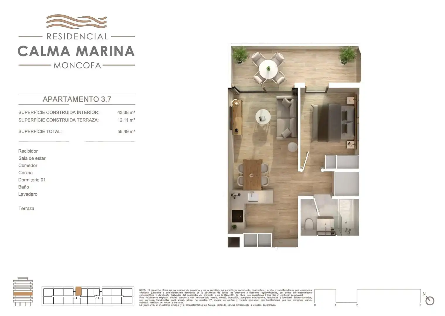 Appartement compact avec piscine à vendre à Moncófar Playa, imagen 66