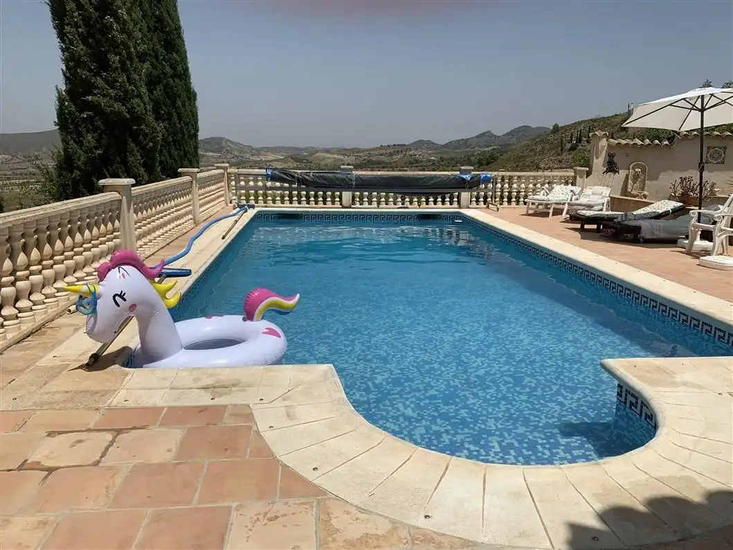 Swimming pool of Houses for sale in Lorca  with Private garden, Terrace and Storage room