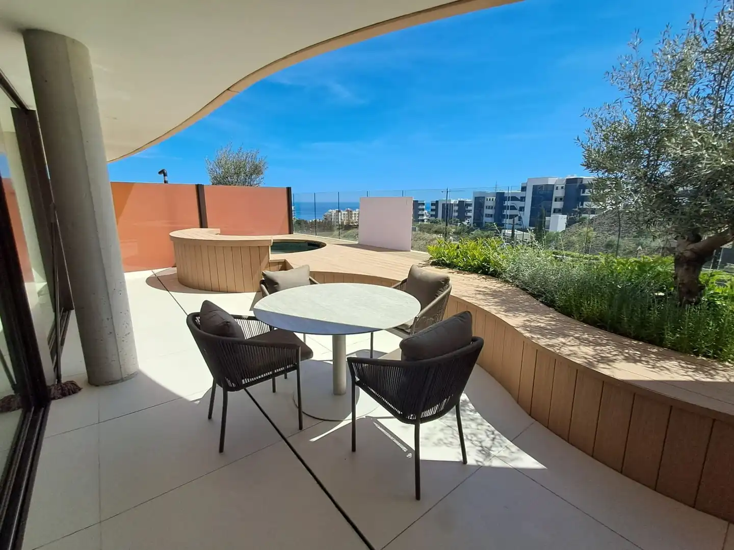 Terraza de Apartamento en venta en Fuengirola con Aire acondicionado, Terraza y Trastero