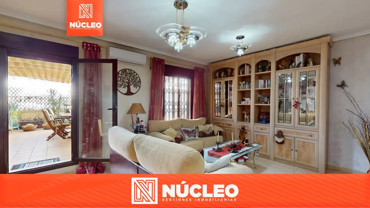 Living room of Flat for sale in Sant Joan d'Alacant  with Air Conditioner, Heating and Terrace