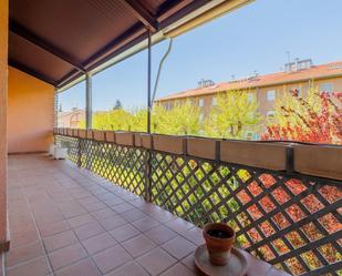 Balcony of Attic for sale in San Lorenzo de El Escorial  with Heating, Private garden and Terrace