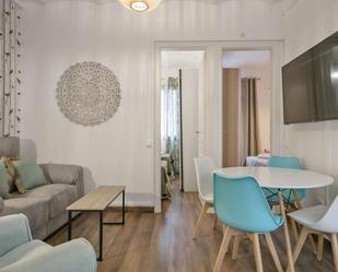 Sala d'estar de Apartament per a compartir en  Barcelona Capital amb Aire condicionat, Calefacció i Terrassa