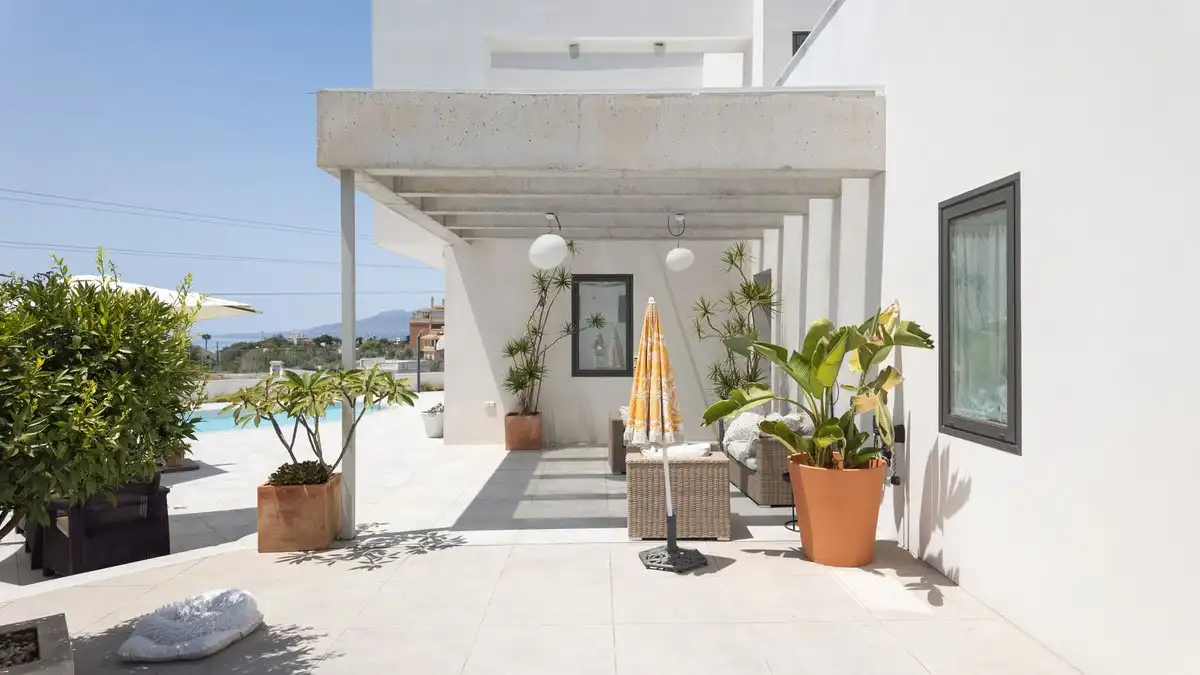 Terraza de Casa o chalet en venta en Málaga con Aire acondicionado, Calefacción y Piscina