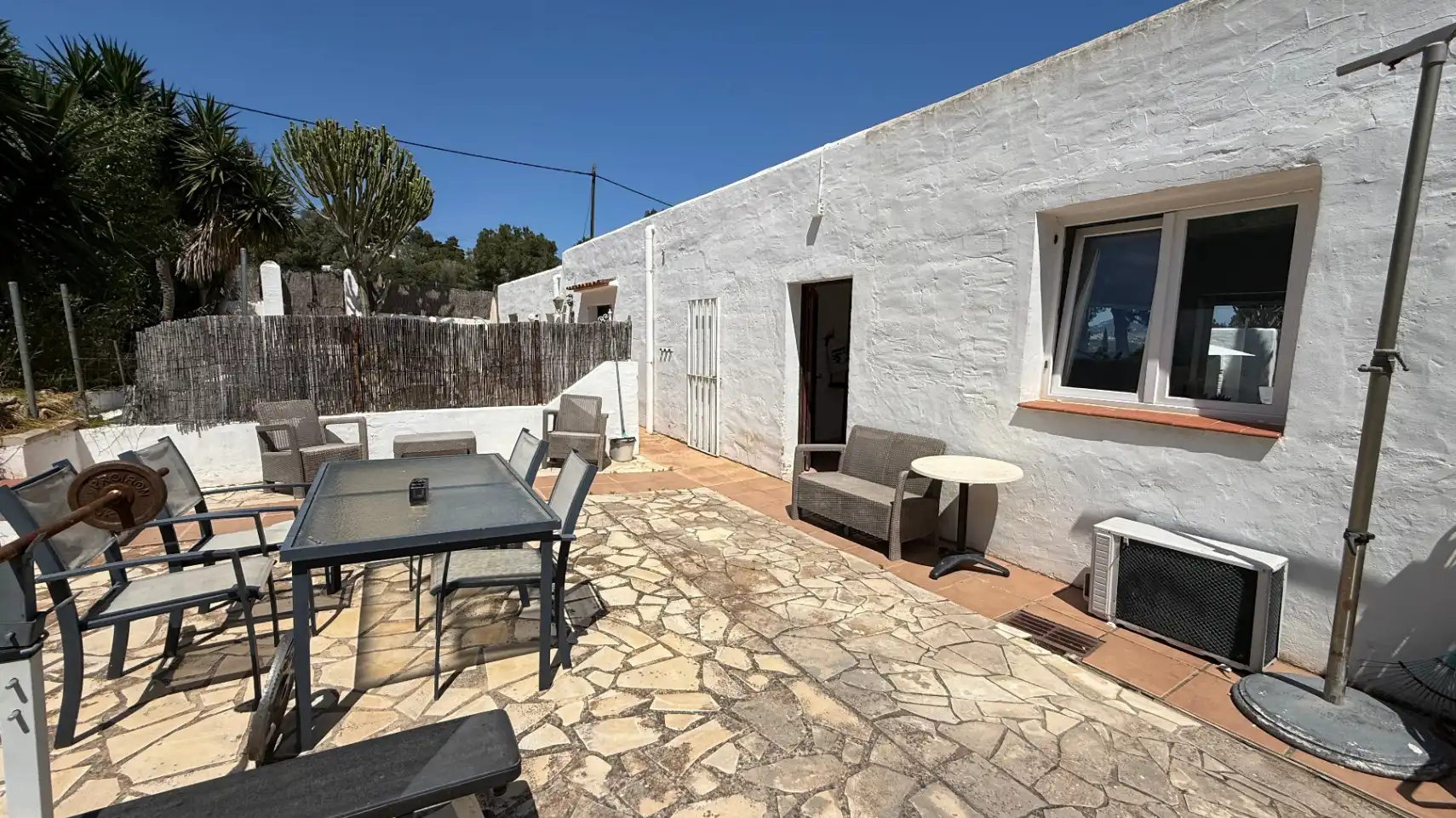 Terrace of Houses for sale in Sant Antoni de Portmany  with Air Conditioner, Heating and Private garden