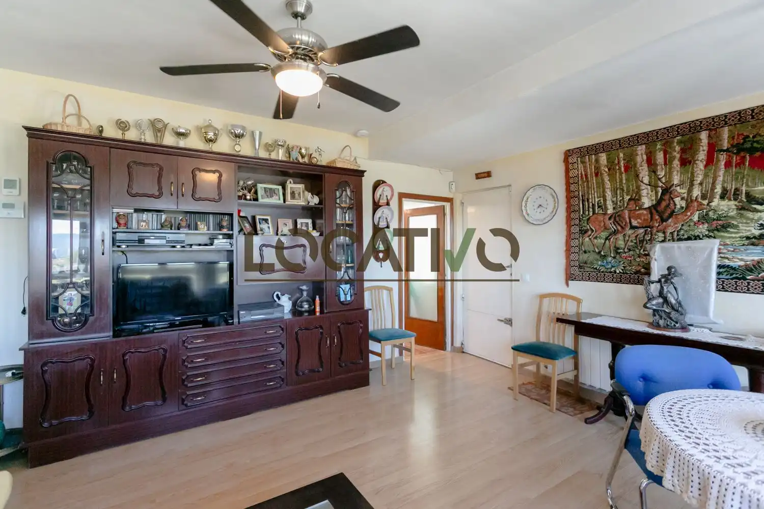 Sala de estar de Casa o chalet en venta en Sotillo de la Adrada con Aire acondicionado, Calefacción y Jardín privado