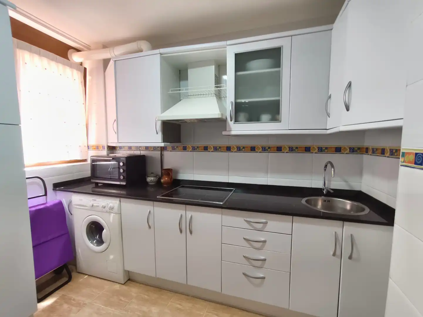 Cocina de Piso de alquiler en Liérganes con Calefacción, Parquet y Amueblado