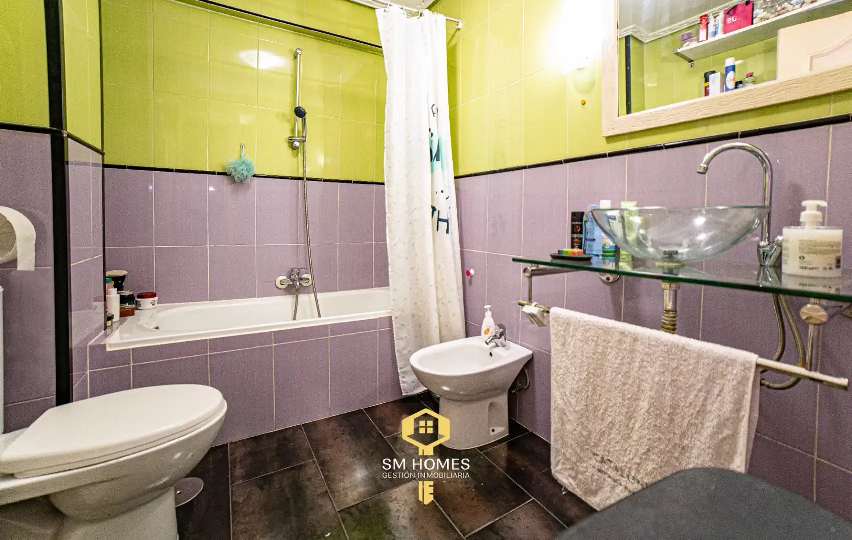 Badezimmer von Wohnung zum Verkauf in San Fernando de Henares mit Klimaanlage, Heizung und Terrasse