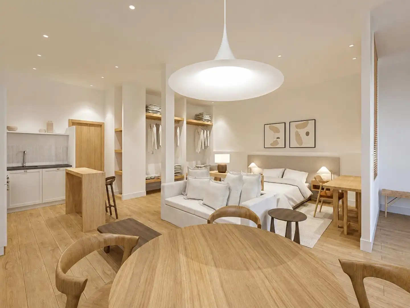 Sala de estar de Apartamento en venta en A Coruña Capital  con Calefacción