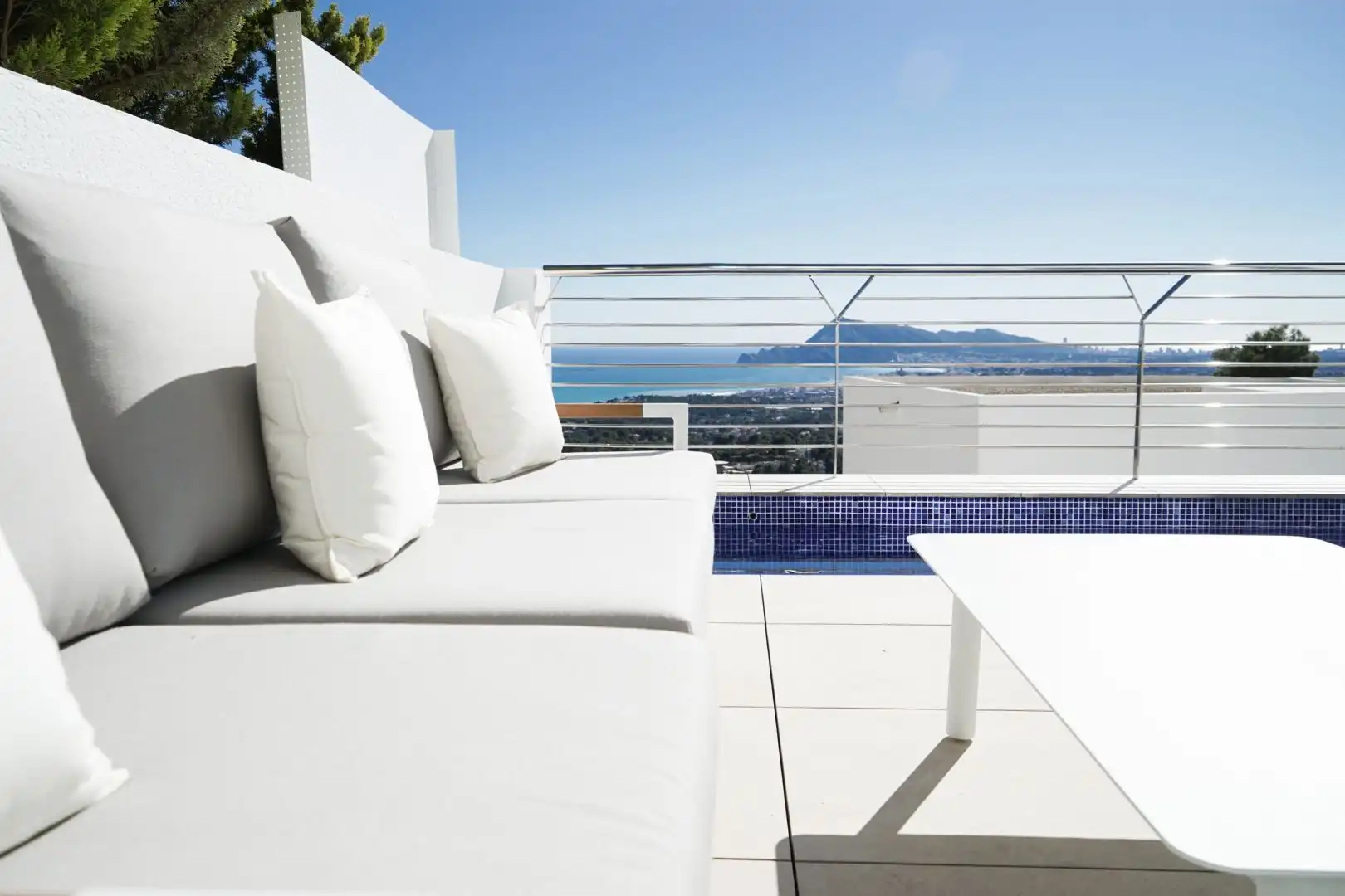 Terraza de Casa o chalet en venta en Altea con Aire acondicionado y Piscina