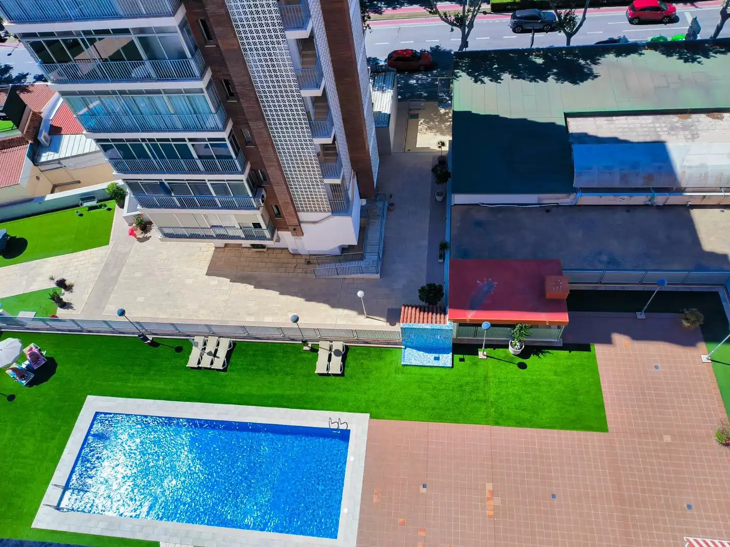 Piscina de Piso en venta en Benidorm con Aire acondicionado, Calefacción y Terraza