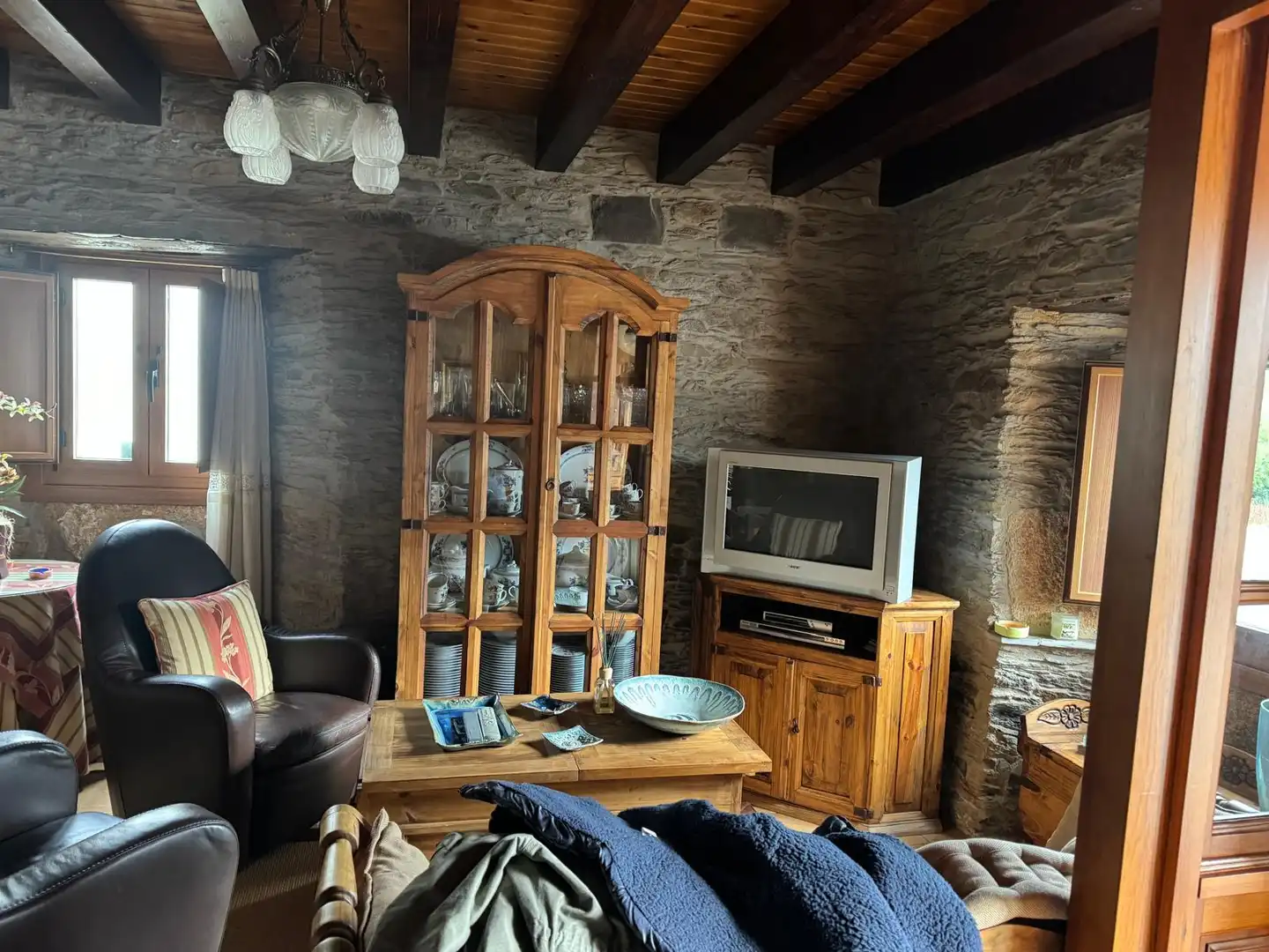 Living room of Houses for sale in Begonte  with Furnished