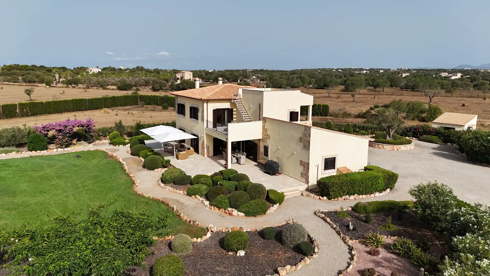 Jardí de Finca rústica en venda en Ses Salines amb Aire condicionat, Calefacció i Terrassa