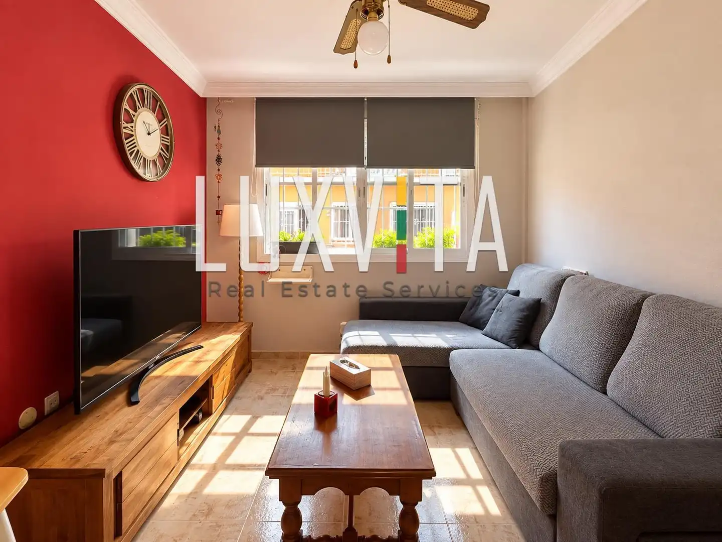 Living room of Flat for sale in Las Rosas