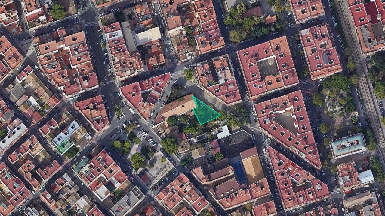Vista exterior de Terreno en venta en Burjassot