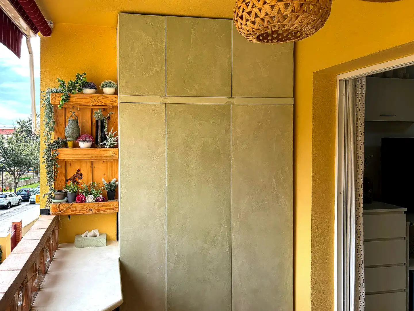 Küche von Wohnung zum Verkauf in Fuengirola mit Klimaanlage, Terrasse und Möbliert
