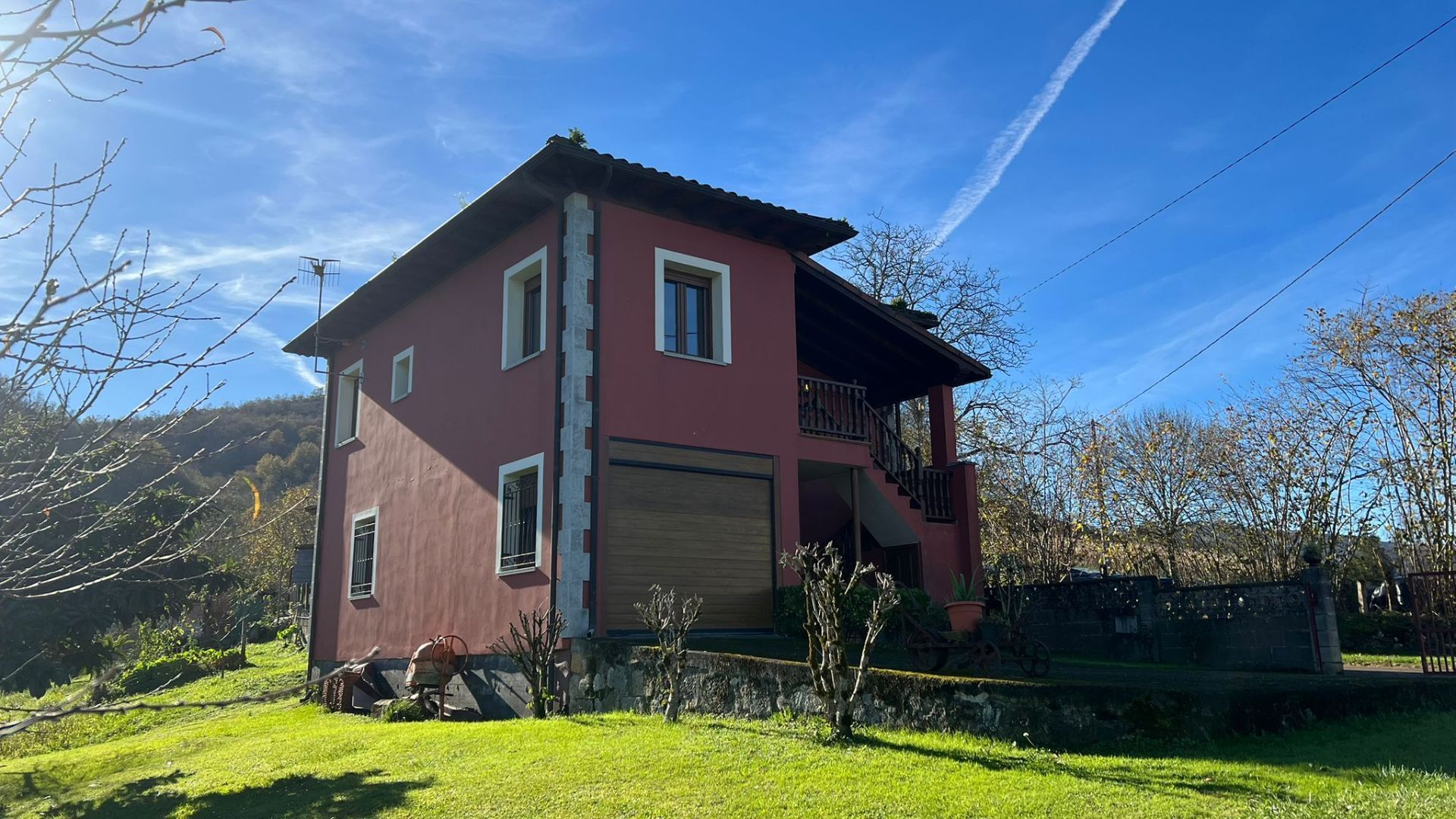 Exterior view of House or chalet for sale in Cangas de Onís  with Heating, Private garden and Storage room