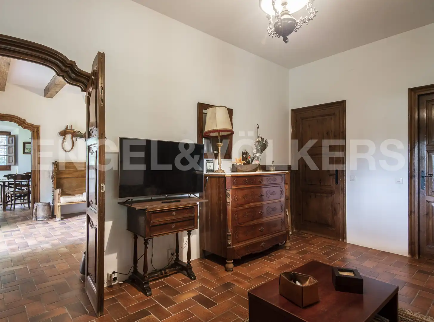 Wohnzimmer von Country house zum Verkauf in La Garriga mit Heizung und Schwimmbad