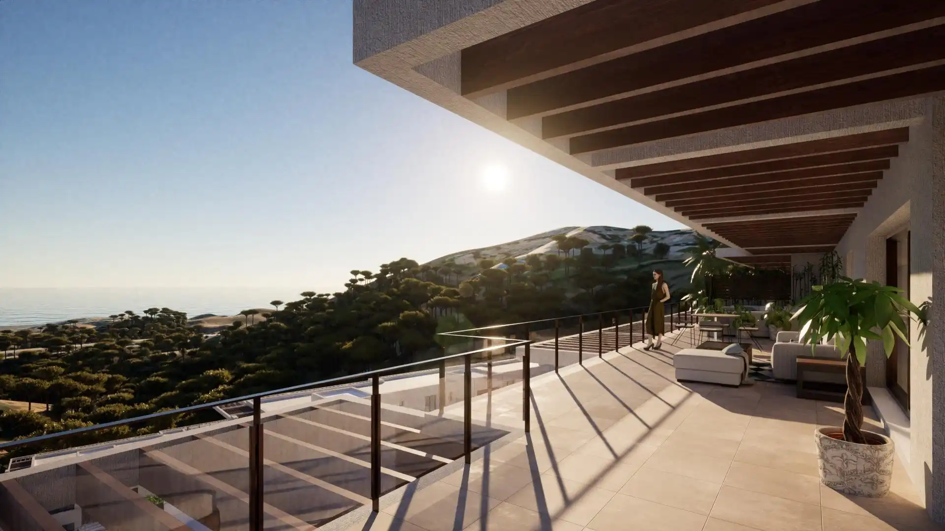 Terraza de Planta baja en venta en Mijas con Aire acondicionado, Jardín privado y Terraza