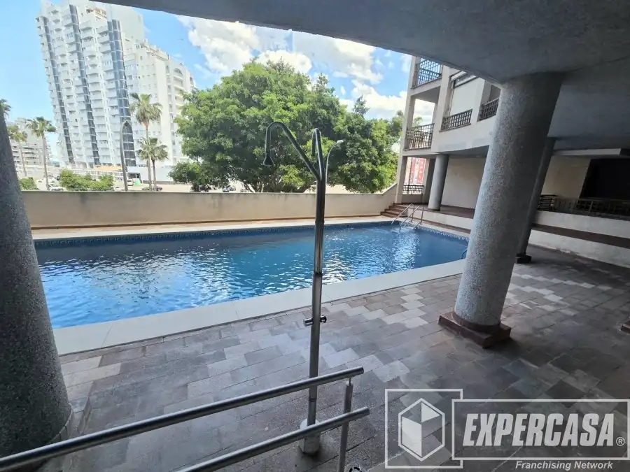 Piscina de Apartament de lloguer en Cullera amb Terrassa, Piscina i Moblat