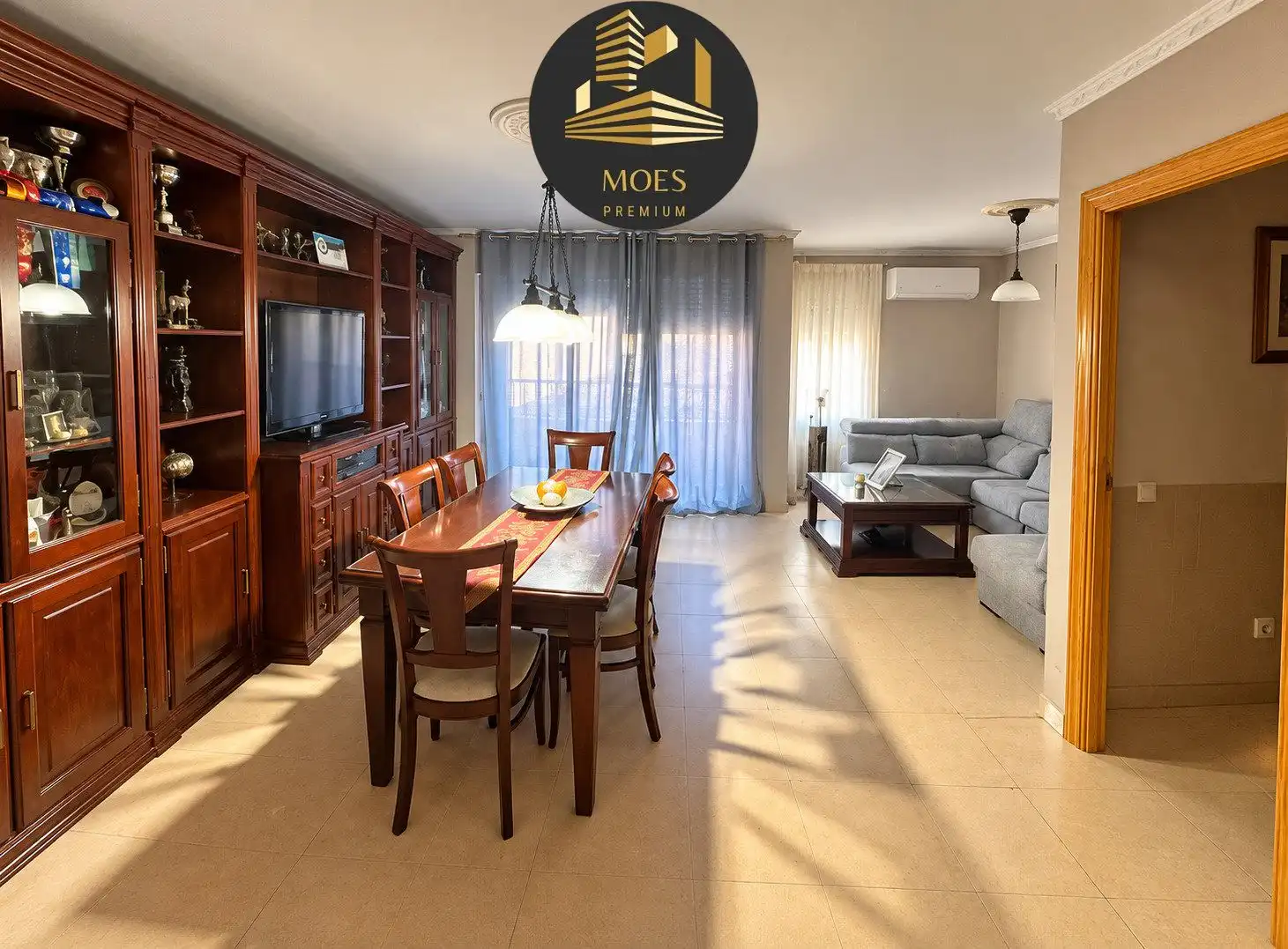 Sala de estar de Piso en venta en Andújar con Aire acondicionado, Calefacción y Balcón