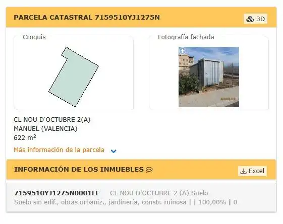 Terreny residencial en venda a Manuel, imagen 3