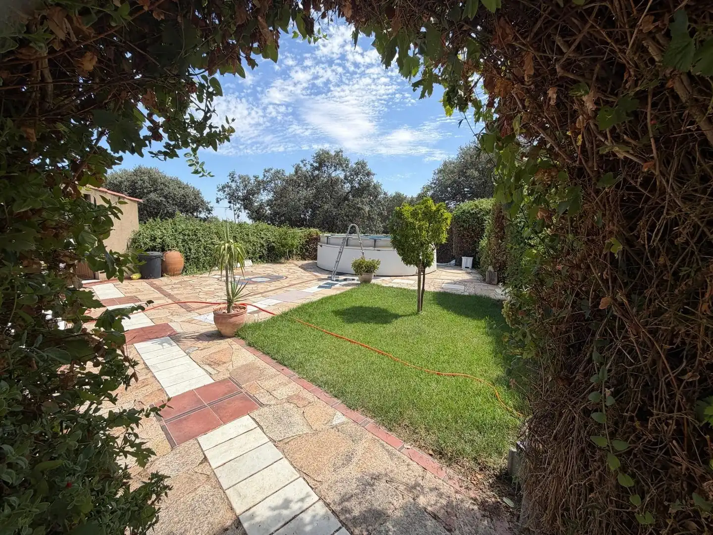 Jardín de Casa o chalet en venta en Casar de Cáceres con Aire acondicionado, Calefacción y Terraza