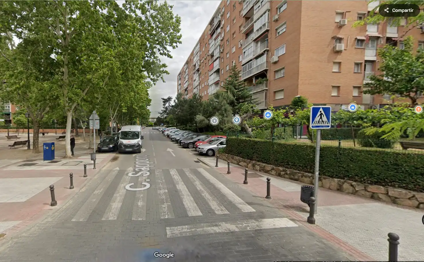 Vista exterior de Garatge de lloguer en Alcorcón