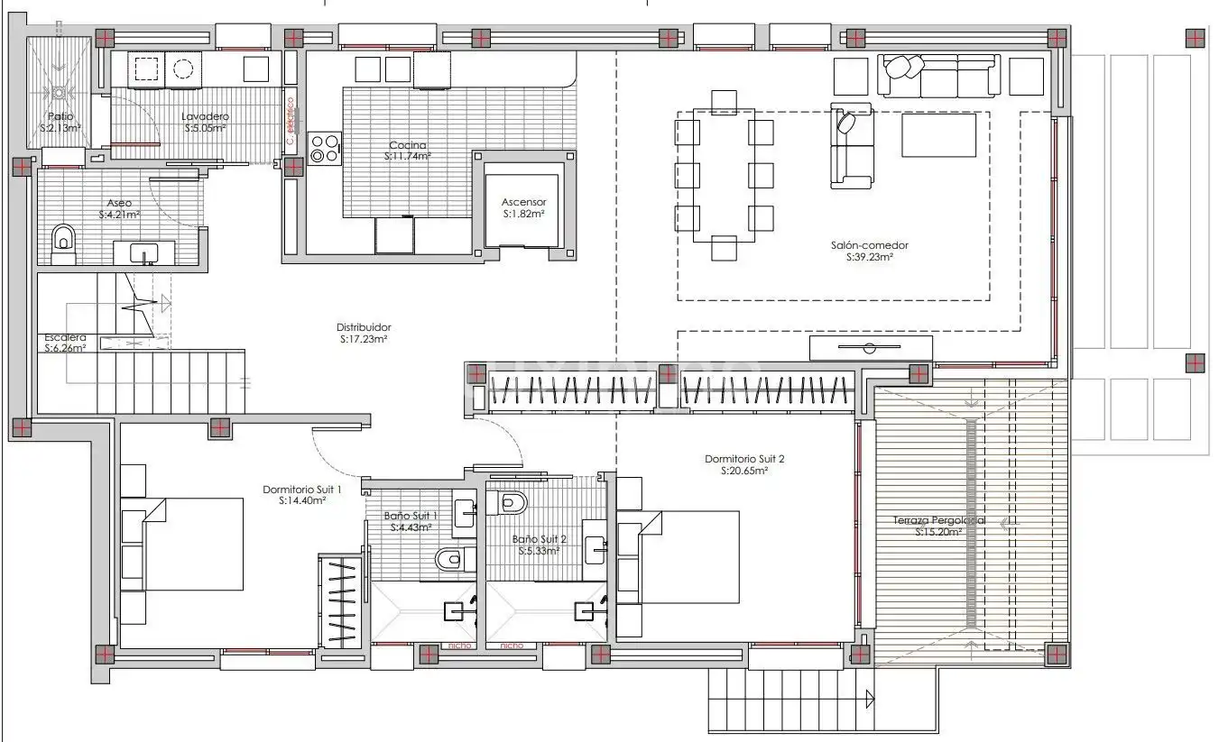 Villa mit Terrasse zum Verkauf in Gran Sol, imagen 42