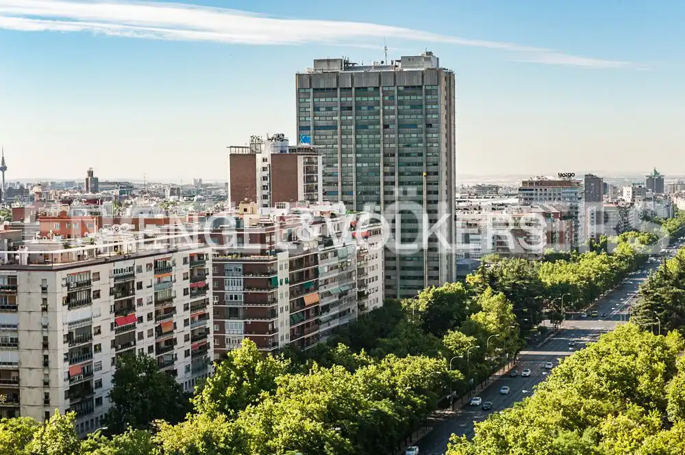 Exterior view of Flat for rent in Madrid  with Air Conditioner, Heating and Furnished