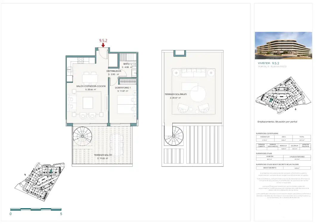 Ático en venta en Estepona con Aire acondicionado, Terraza y Piscina