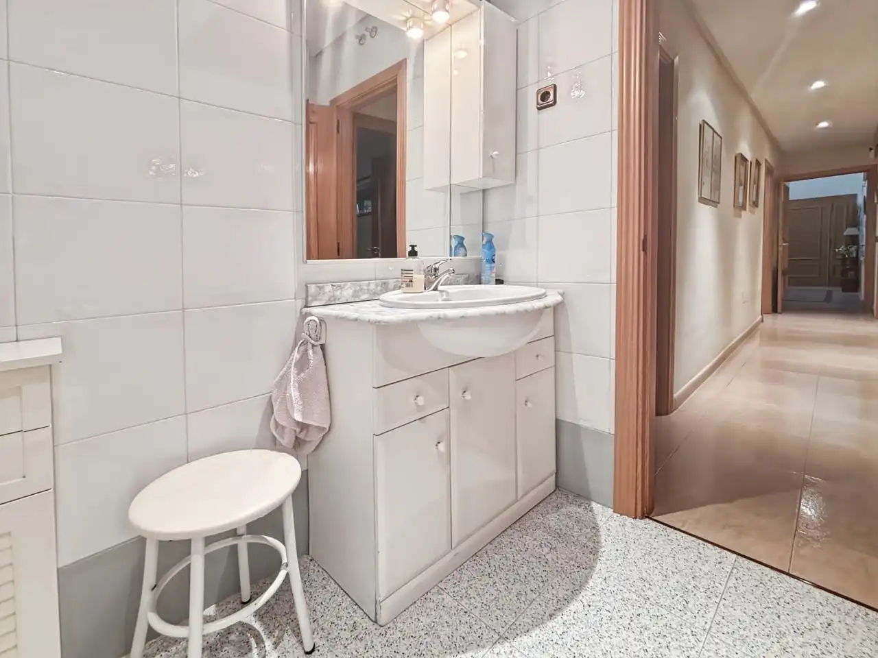 Bany de Casa o xalet en venda en Galapagar amb Calefacció, Jardí privat i Parquet