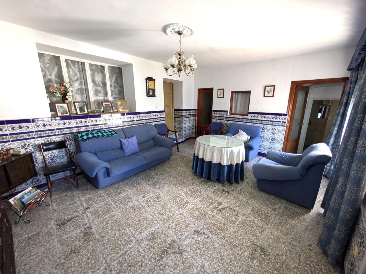 Sala d'estar de Casa o xalet en venda en Esparragalejo amb Terrassa