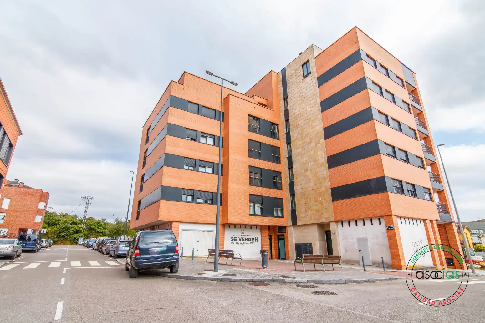 Exterior view of Flat for sale in Siero  with Heating, Terrace and Storage room