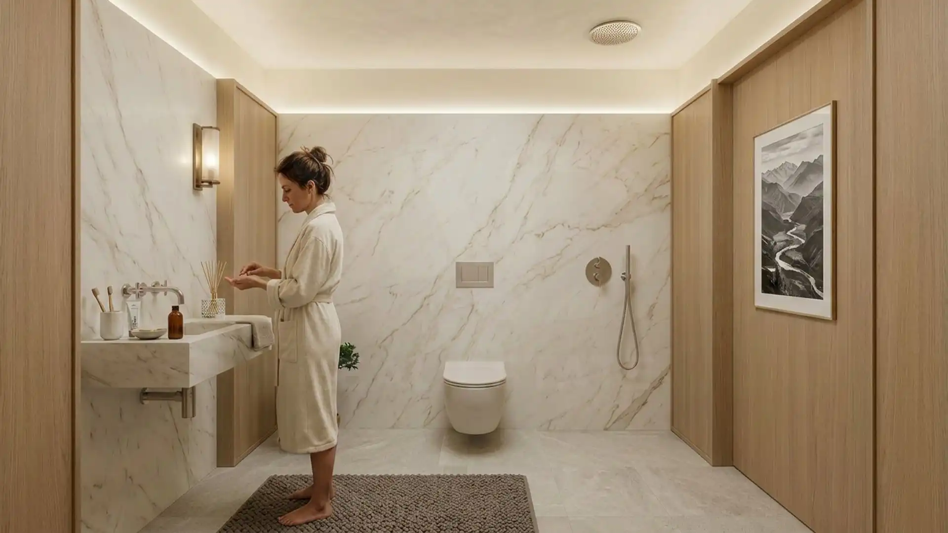 Bathroom of Houses for sale in Adeje  with Terrace and Swimming Pool