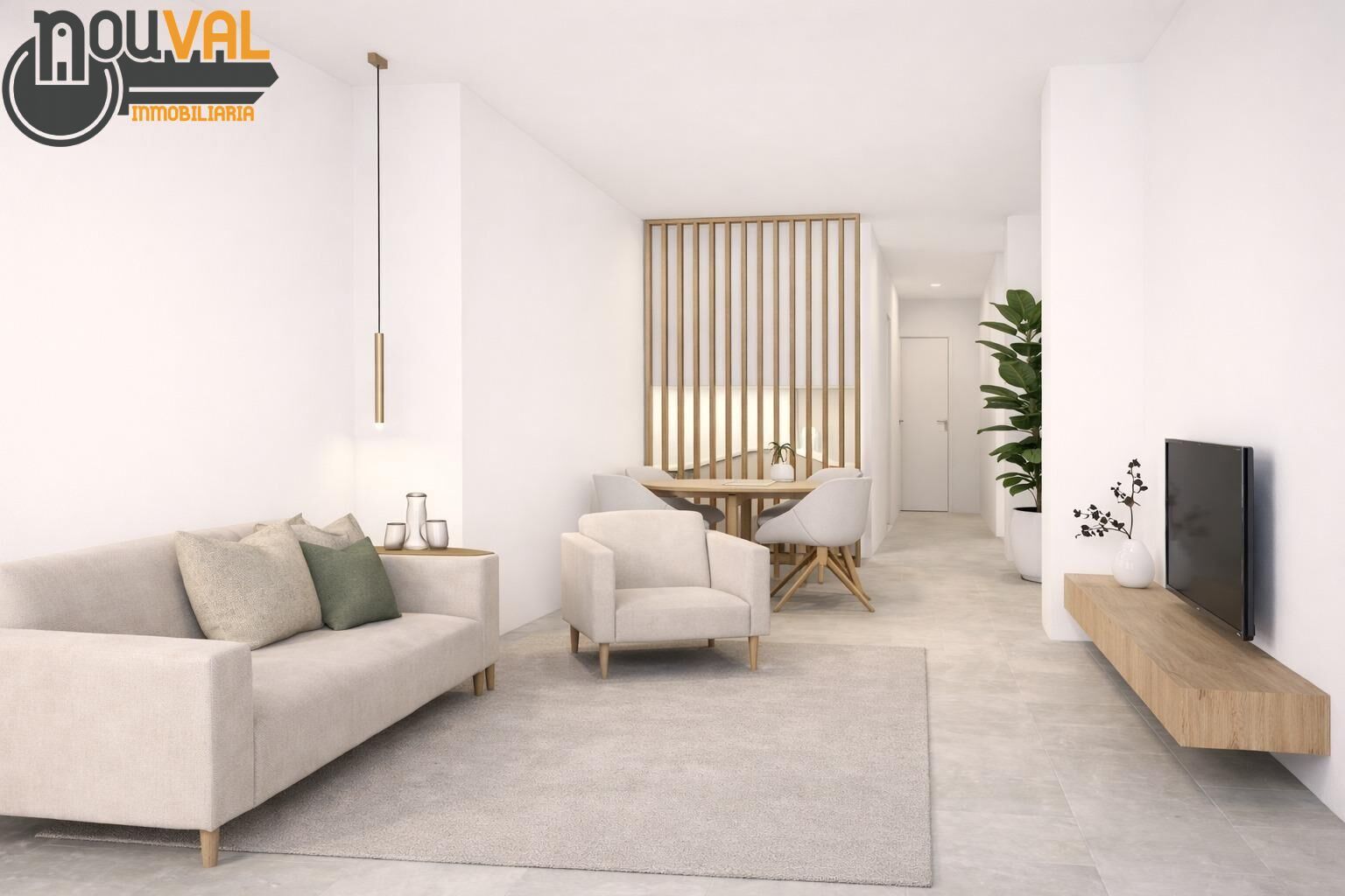 Sala de estar de Planta baja en venta en Torreblanca con Aire acondicionado