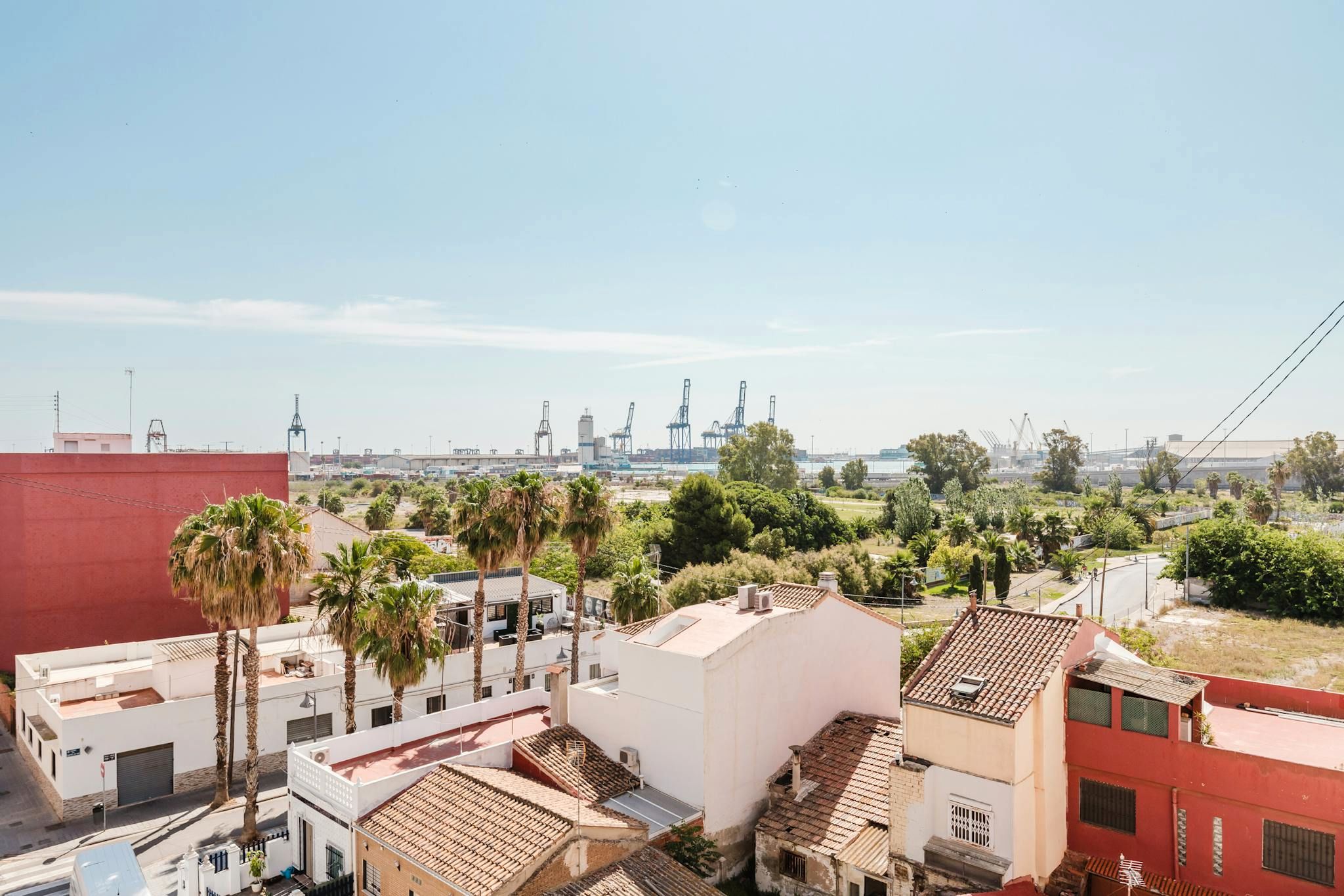 Vista exterior de Piso de alquiler en  Valencia Capital con Aire acondicionado, Calefacción y Amueblado