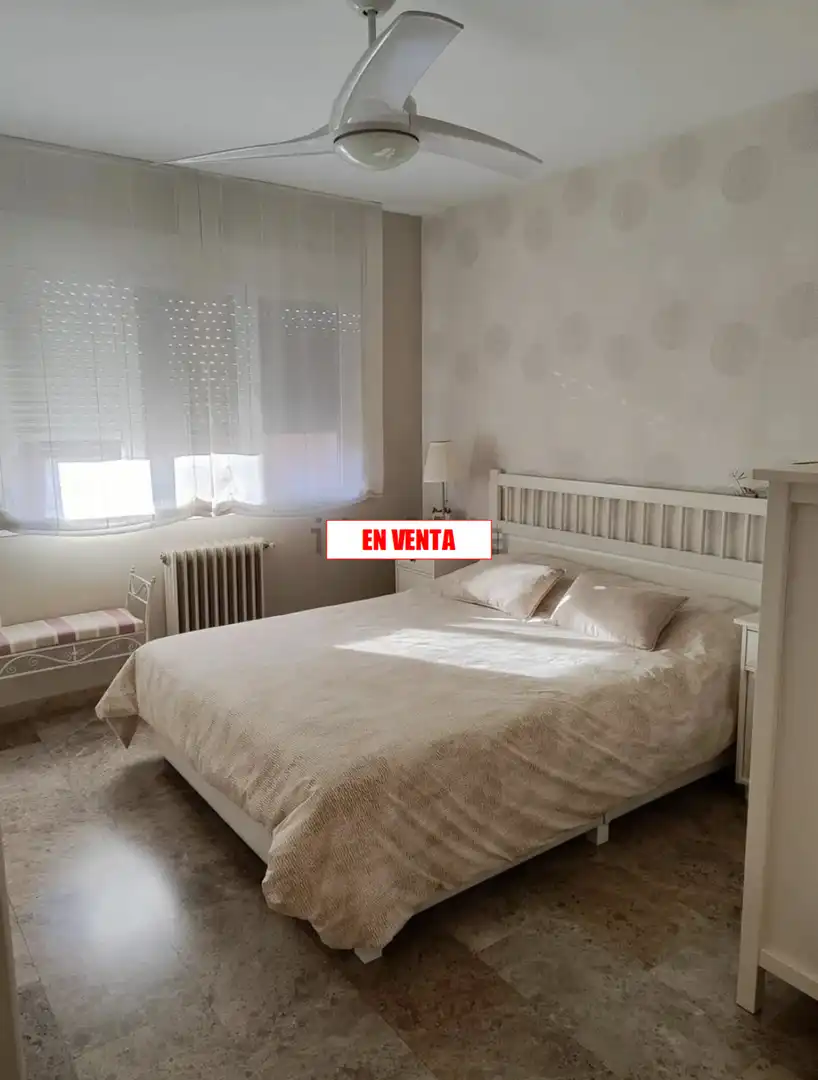 Bedroom of Flat for sale in Ciudad Real  with Air Conditioner, Heating and Furnished