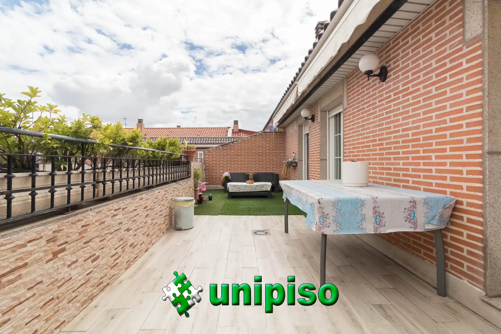 Terrasse von Maisonette zum Verkauf in Leganés mit Klimaanlage, Heizung und Parkett