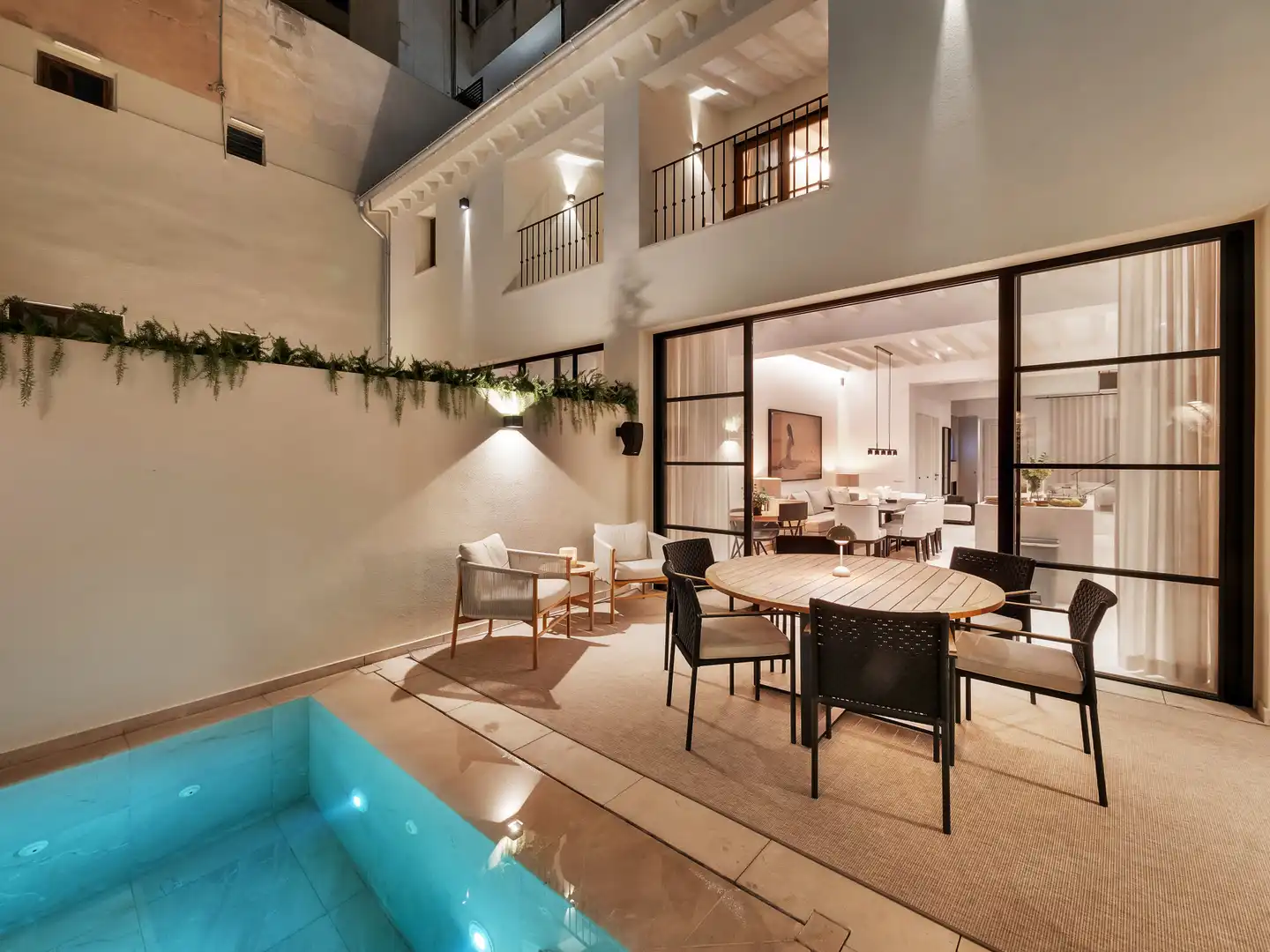 Terrace of Detached homes for rent in  Palma de Mallorca  with Air Conditioner, Heating and Private garden