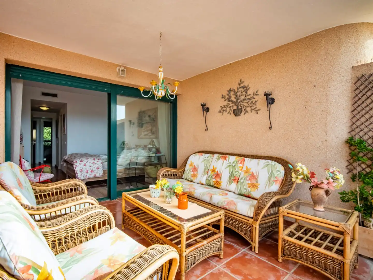 Terraza de Apartamento en venta en Altea con Aire acondicionado, Calefacción y Jardín privado