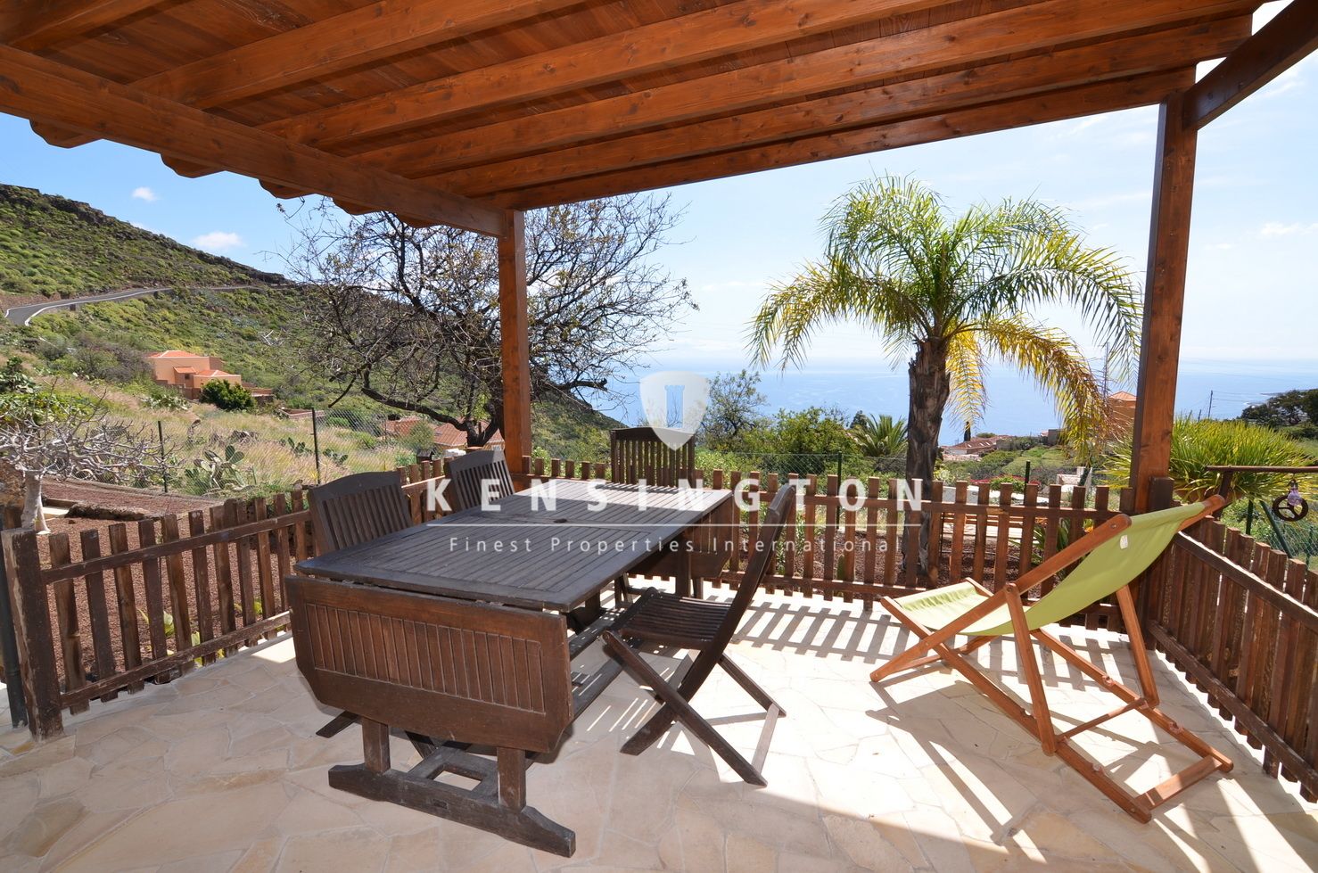 Terrace of House or chalet for sale in Candelaria  with Storage room, Swimming Pool and Sauna