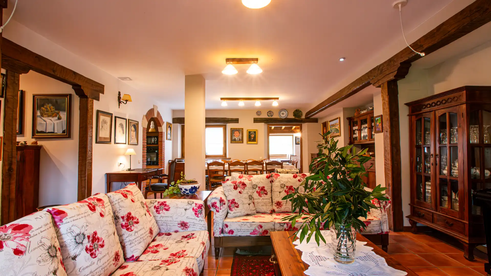 Sala de estar de Casa o chalet en venta en Villafufre con Jardín privado y Amueblado